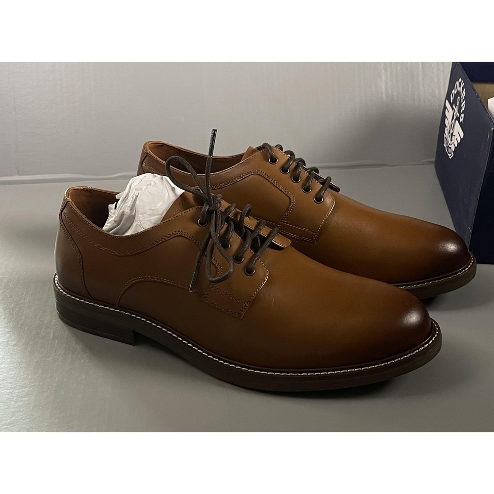 Dockers Ludgate Shoes Mens Size 11 M Brown Derby Dress Supreme Comfort - Picture 2 of 10